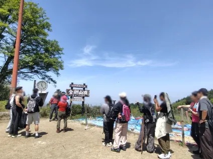 金剛山山頂